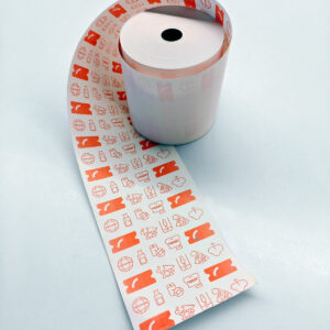 bobine fonds billets thermiques personnalisés